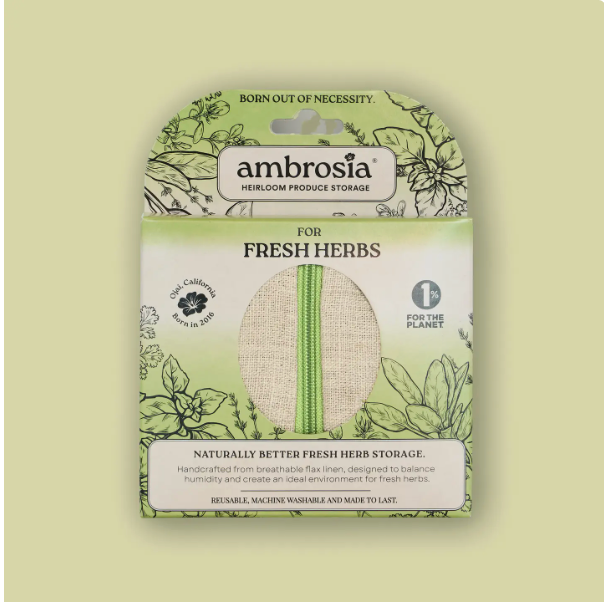 Ambrosia Linen Refrigerator Bags