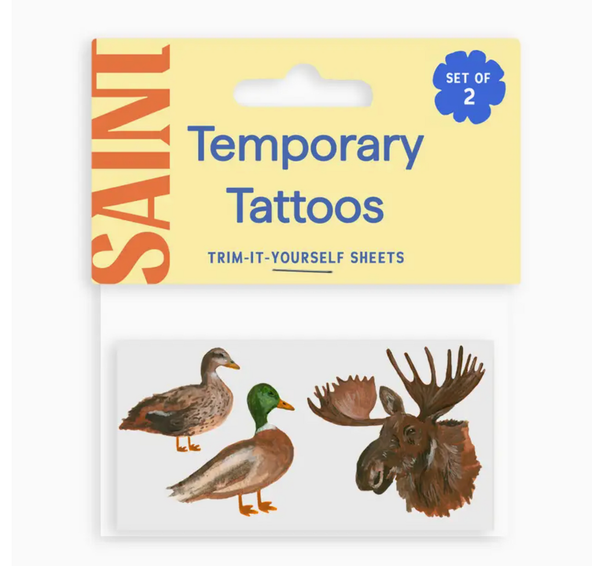 Saint Temporary Tattoos