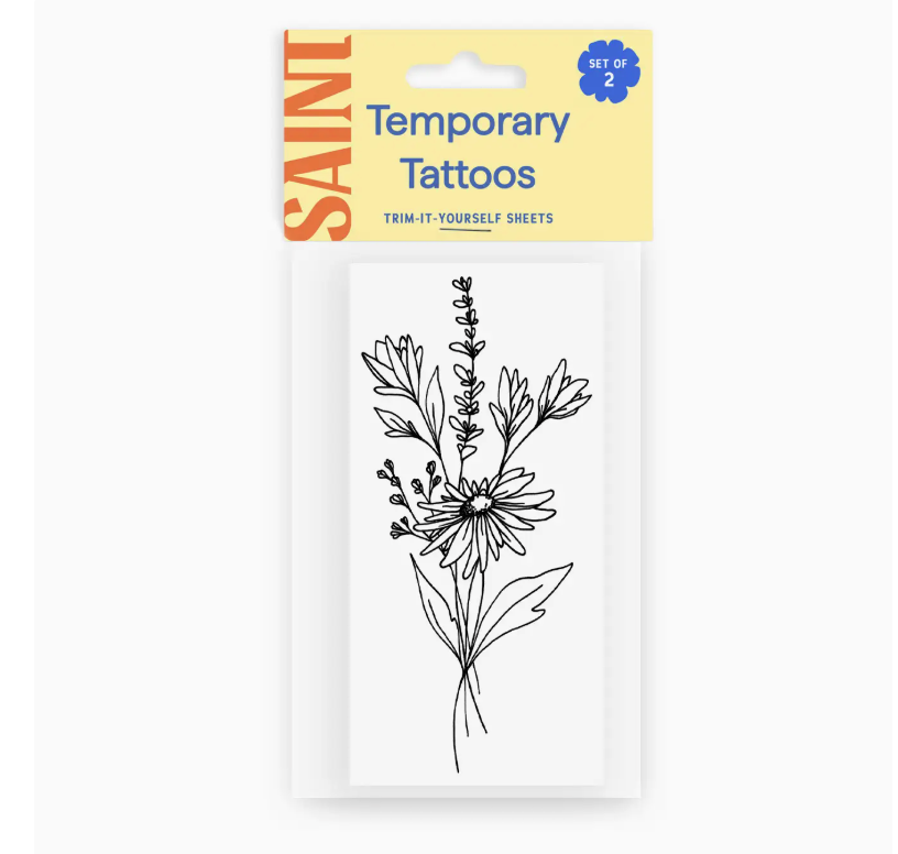 Saint Temporary Tattoos