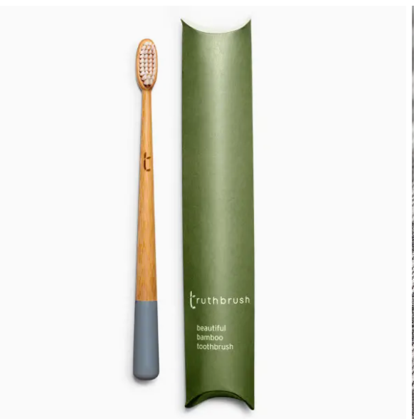 Toothbrush Medium Castor Oil Bristles | Truthbrush