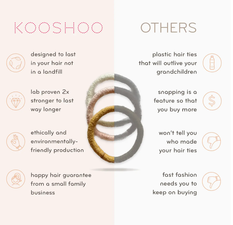 Mondo Hair Ties | Kooshoo