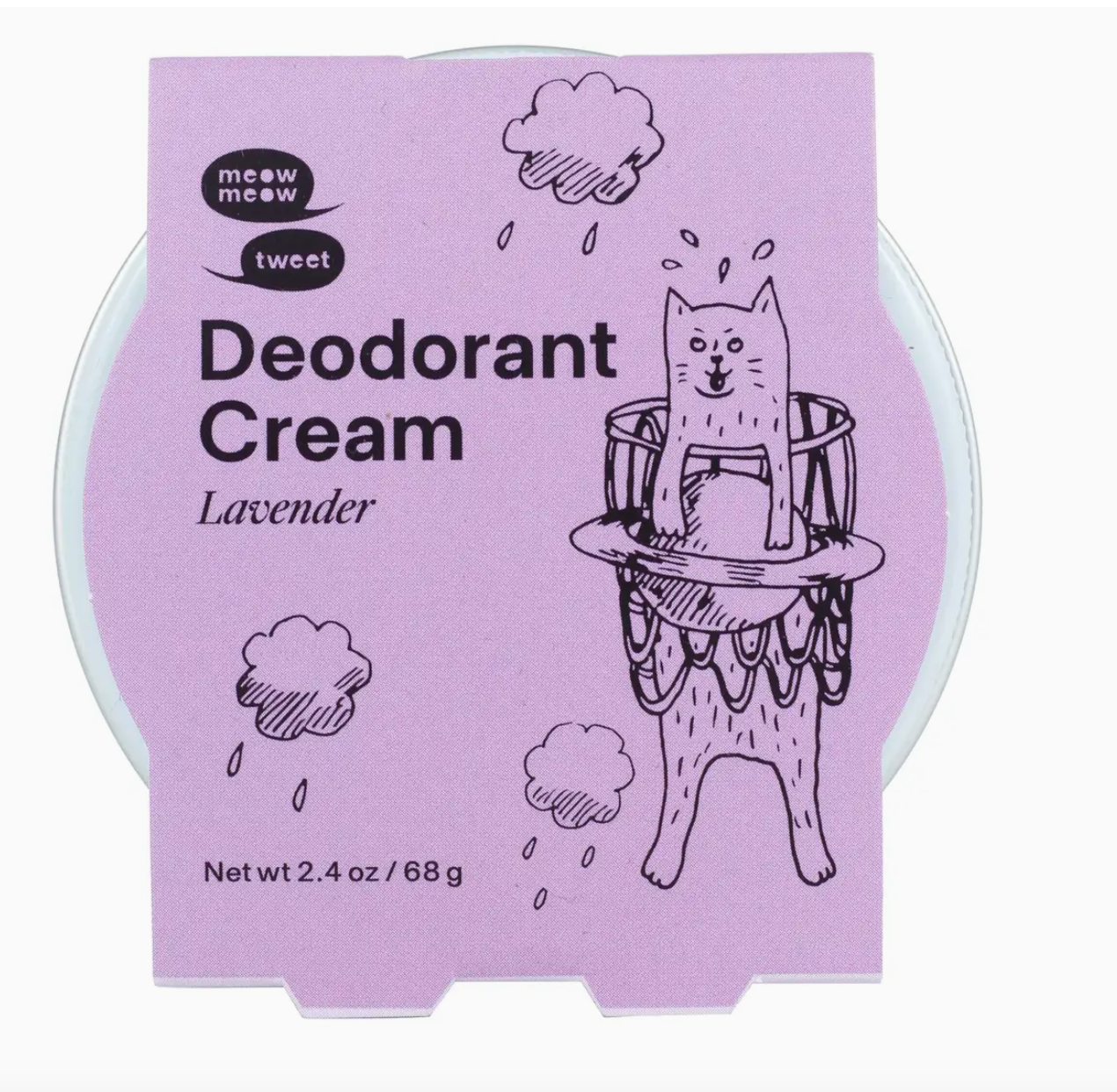 Deodorant Cream | Meow Meow Tweet