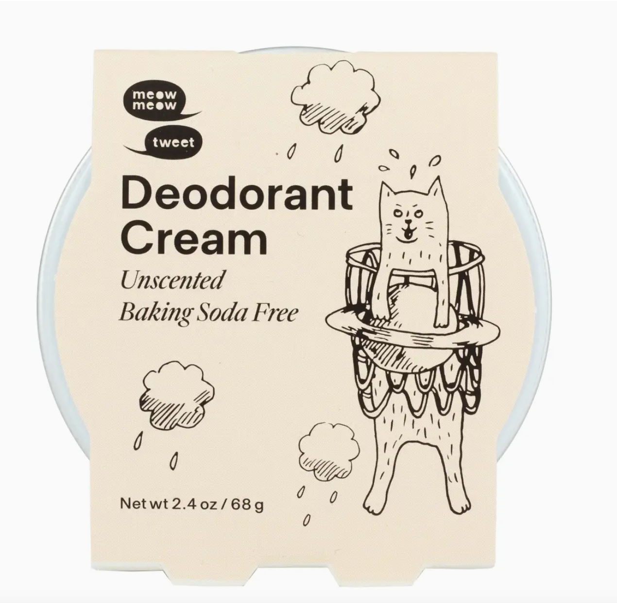 Deodorant Cream | Meow Meow Tweet