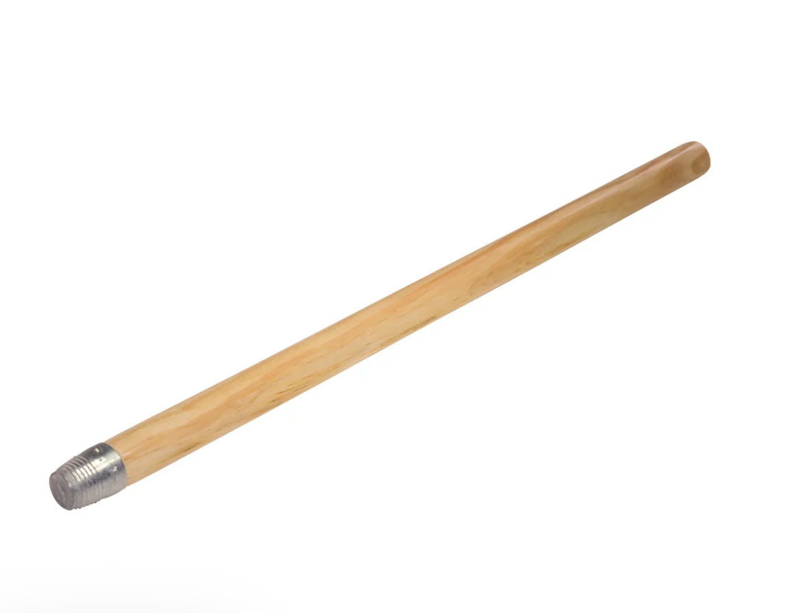 Broom stick, threaded