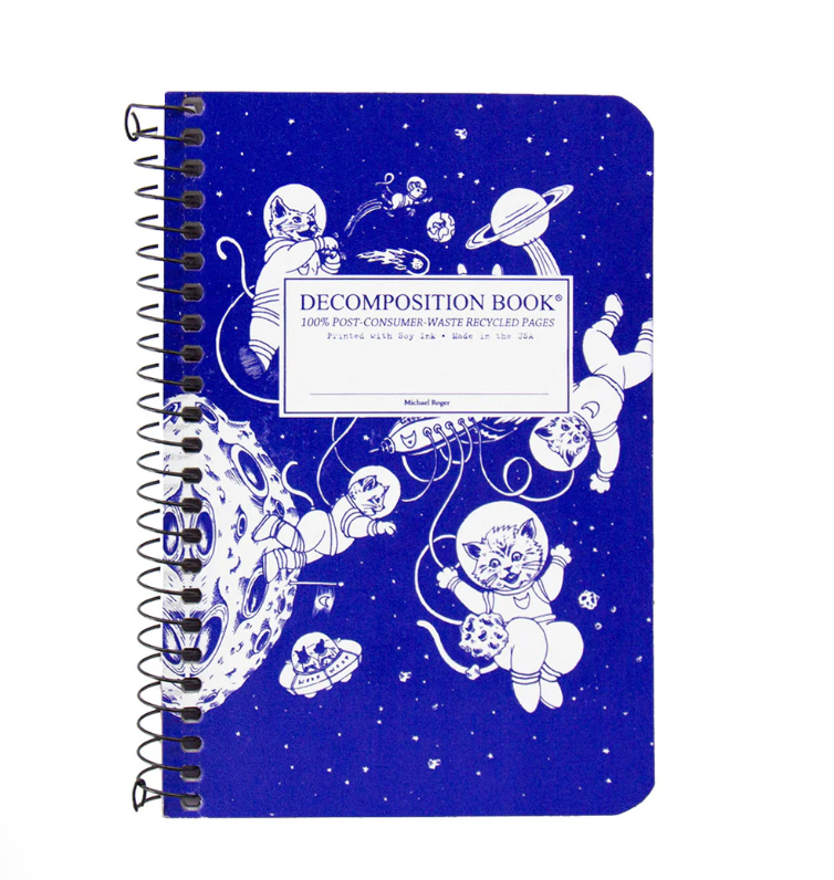 Kittens in Space Pocket Sized DeComposition Book