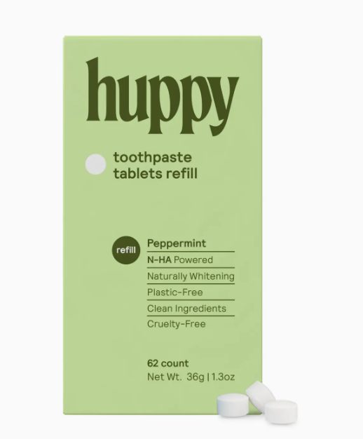 Huppy Toothpaste Tablets