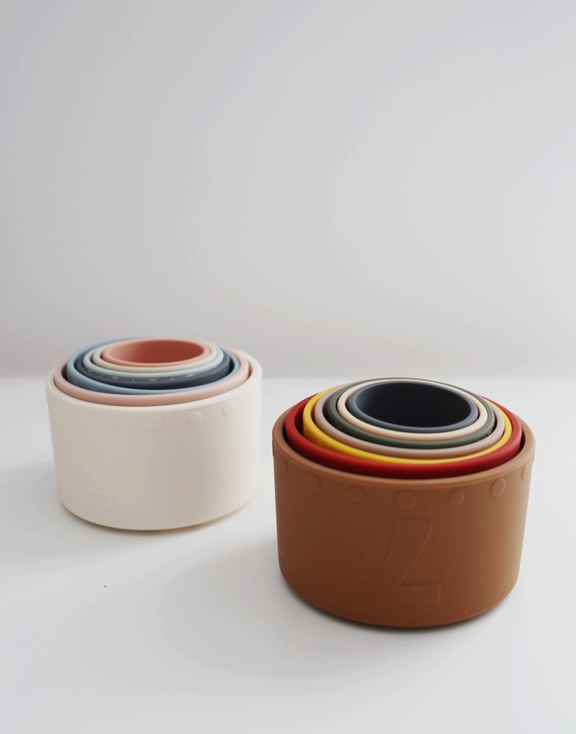 Stacking Silicone Nesting Cups