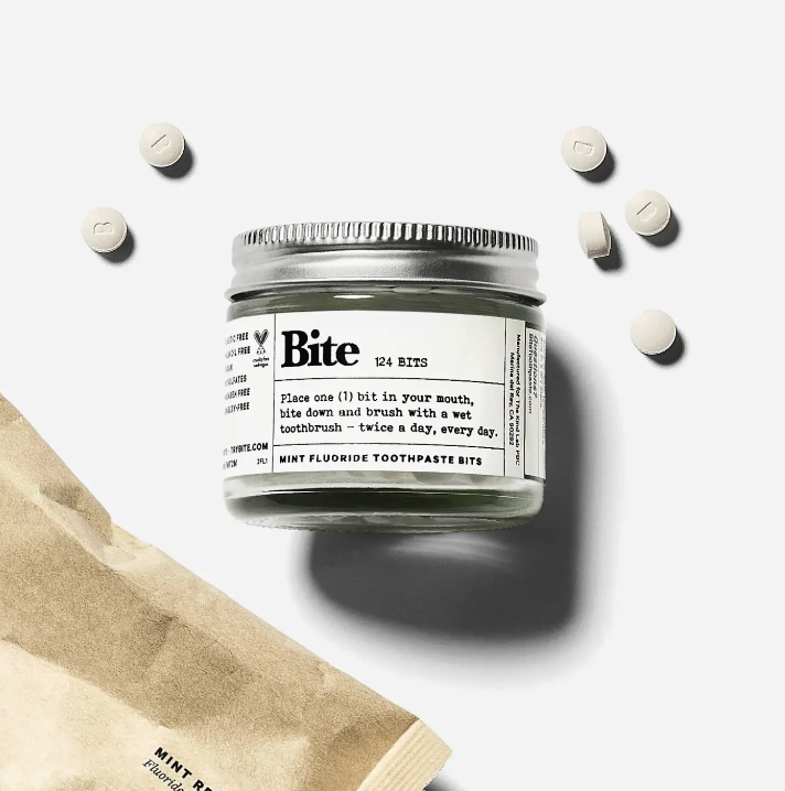 Toothpaste Bits from BITE  (Fluoride)