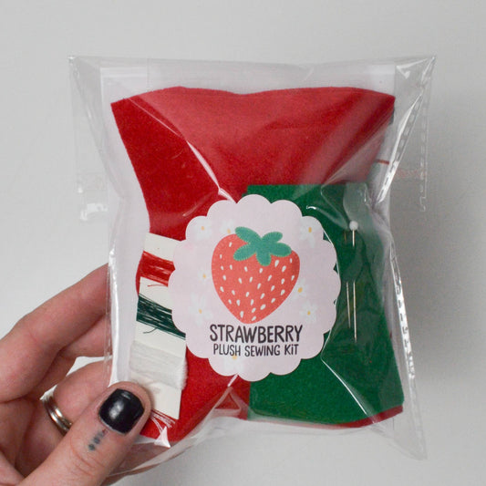 Strawberry Plushie Starter Kit