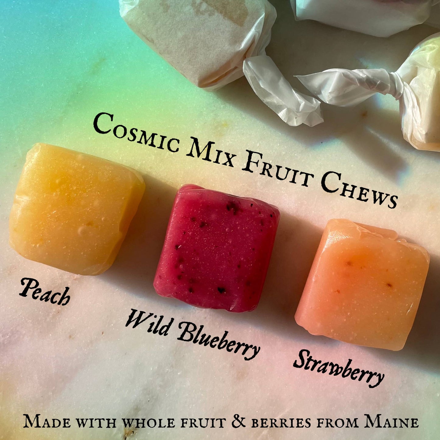 Cosmic Mix Fruit Chews - Wild Blueberry, Strawberry & Peach