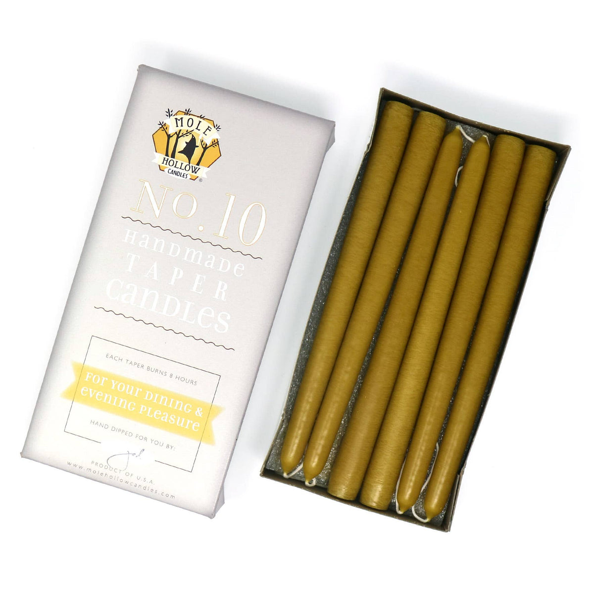 Hand Dipped Taper Candles