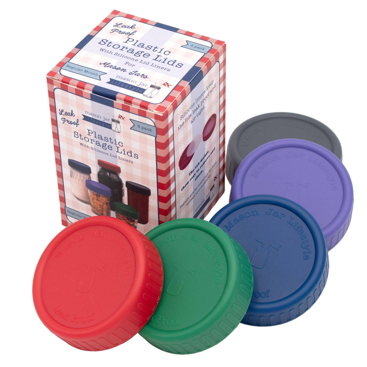 Mason Jar Plastic Storage Lids