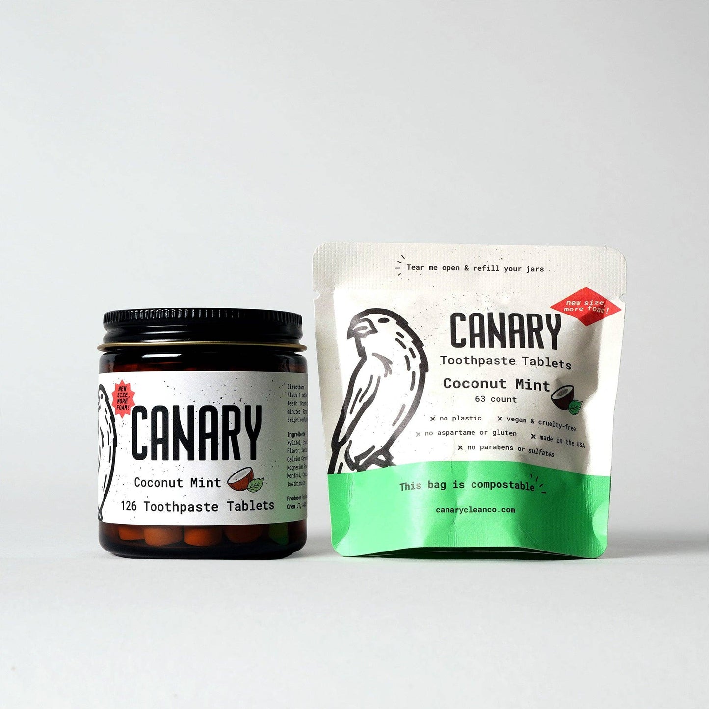 Canary Toothpaste Tablets