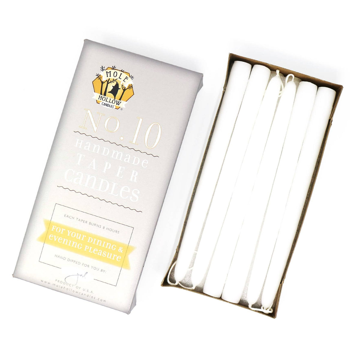 Hand Dipped Taper Candles
