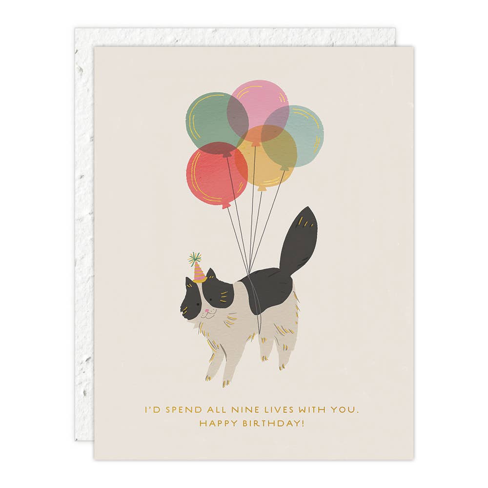 Birthday Kitty - Birthday Card