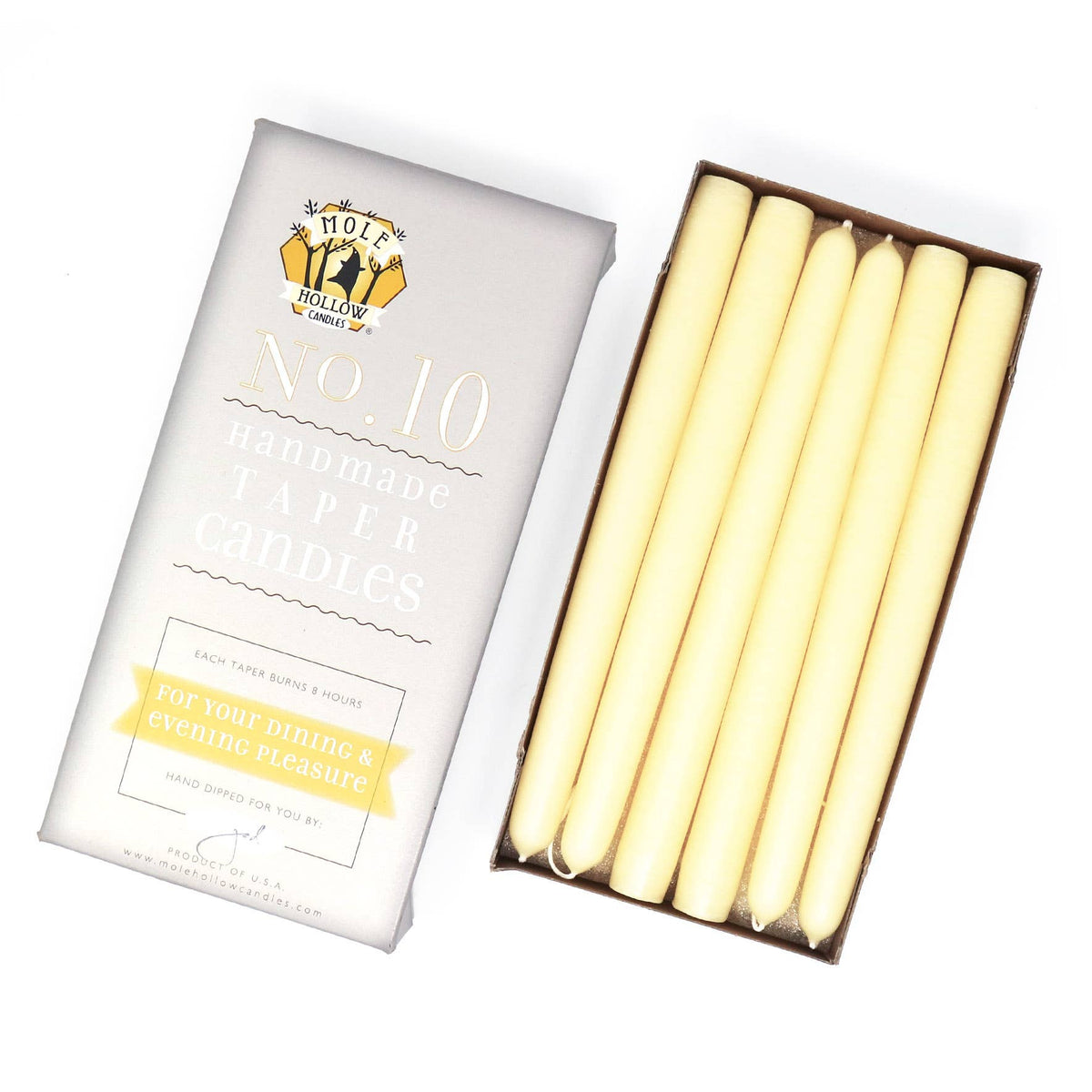 Hand Dipped Taper Candles