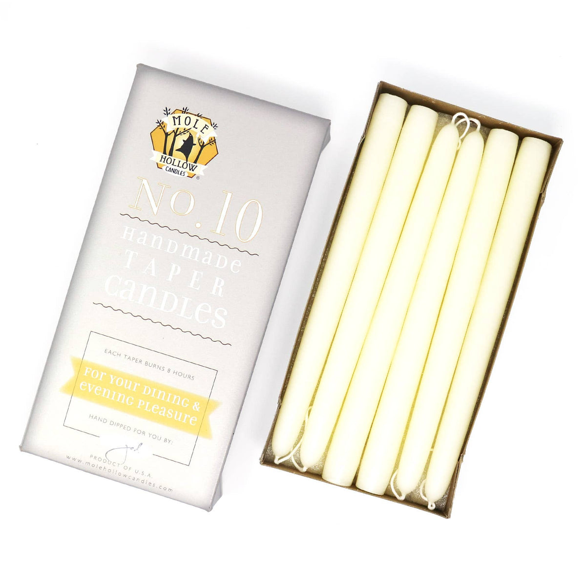 Hand Dipped Taper Candles