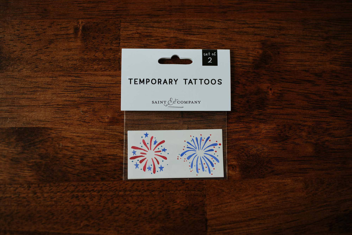 Fireworks Temporary Tattoos