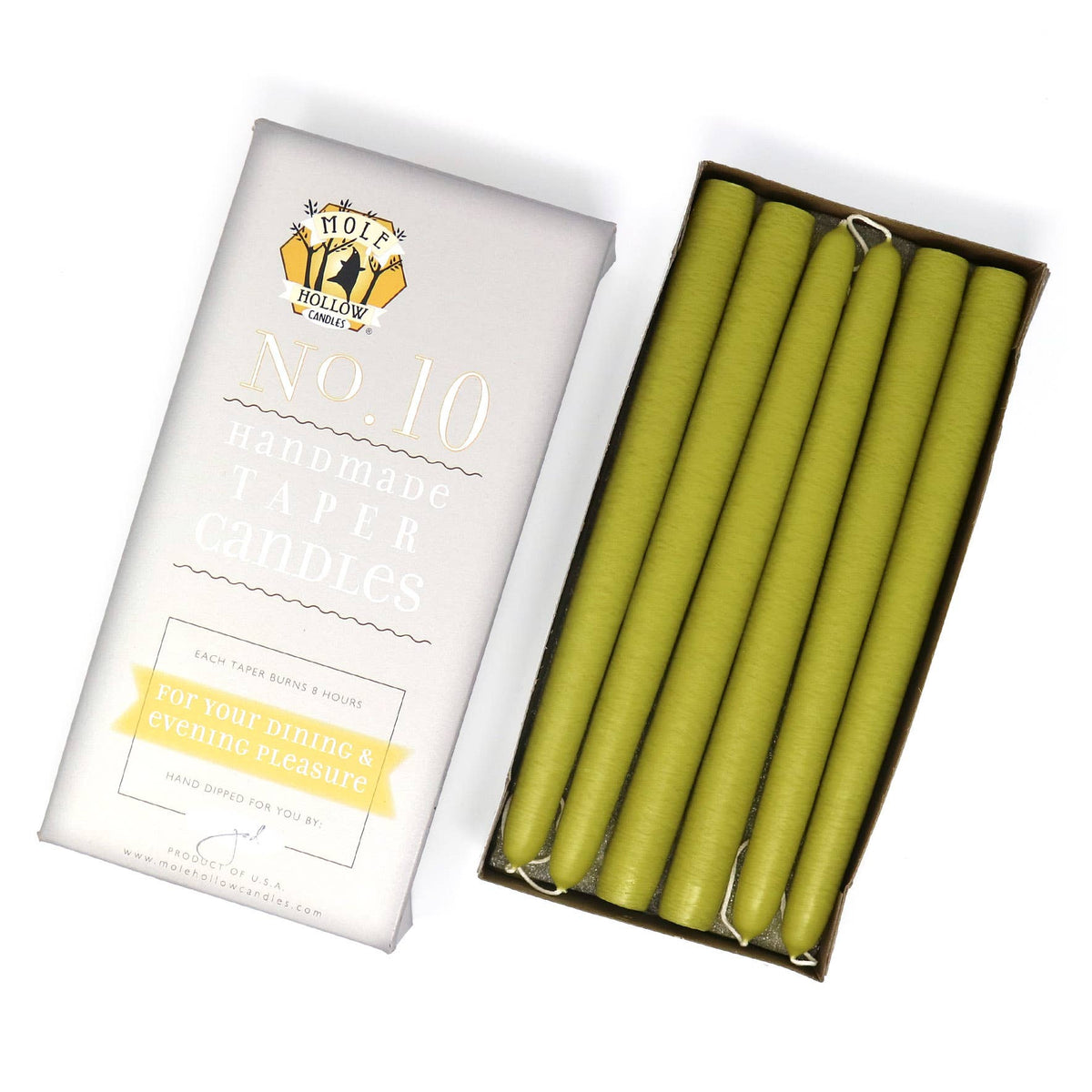 Hand Dipped Taper Candles