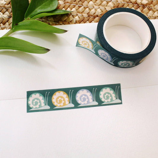 It's ok to take it slow, snail washi tape