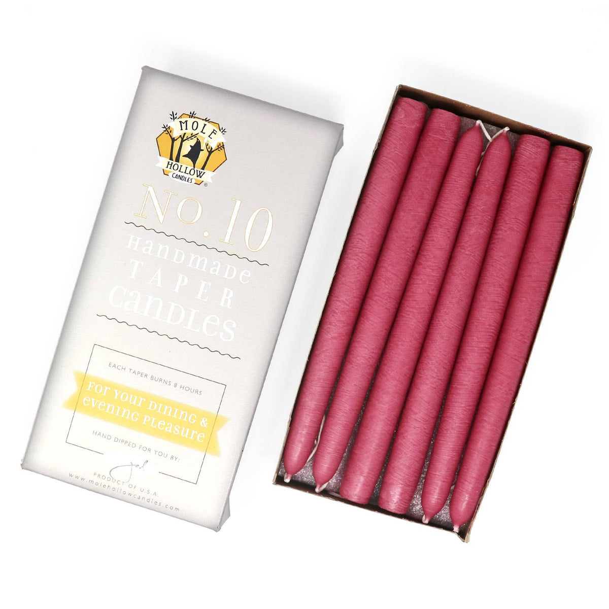 Hand Dipped Taper Candles