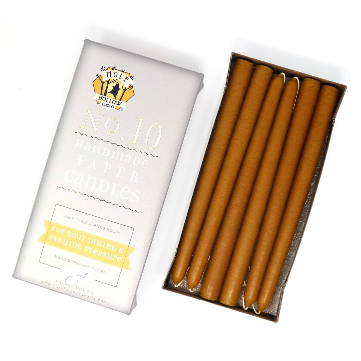 Hand Dipped Taper Candles