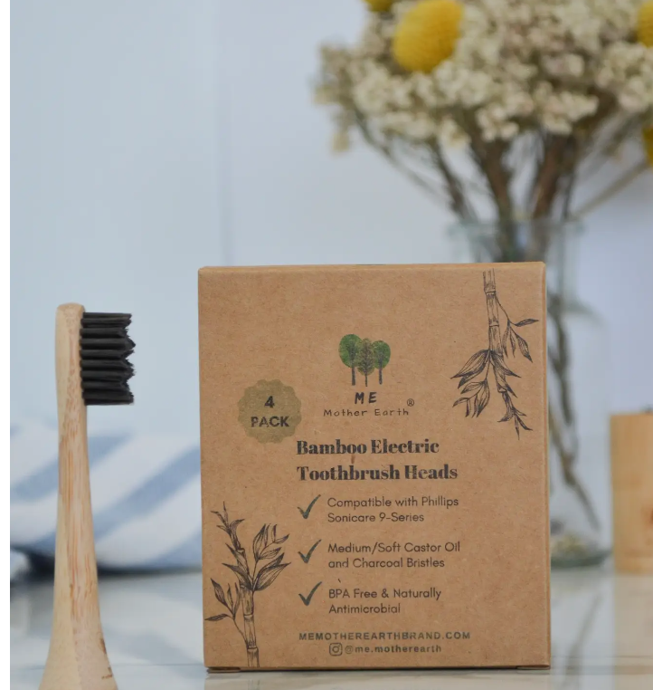 Bamboo Electric Toothbrush Heads