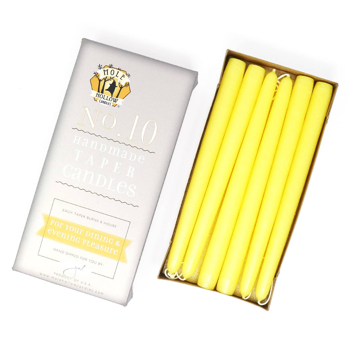 Hand Dipped Taper Candles
