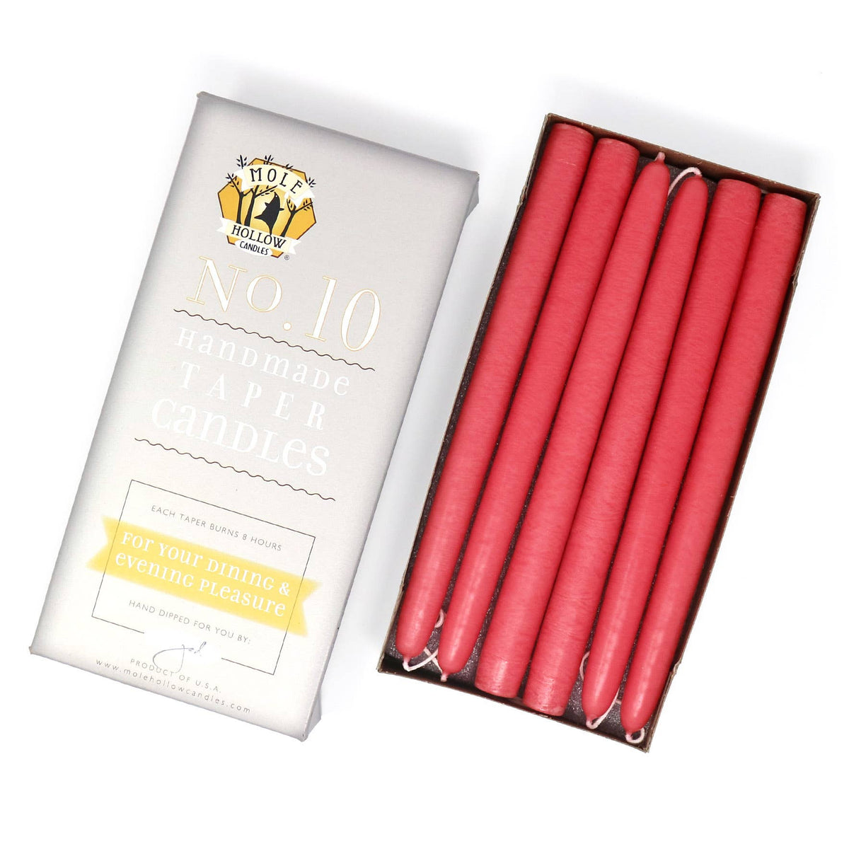 Hand Dipped Taper Candles