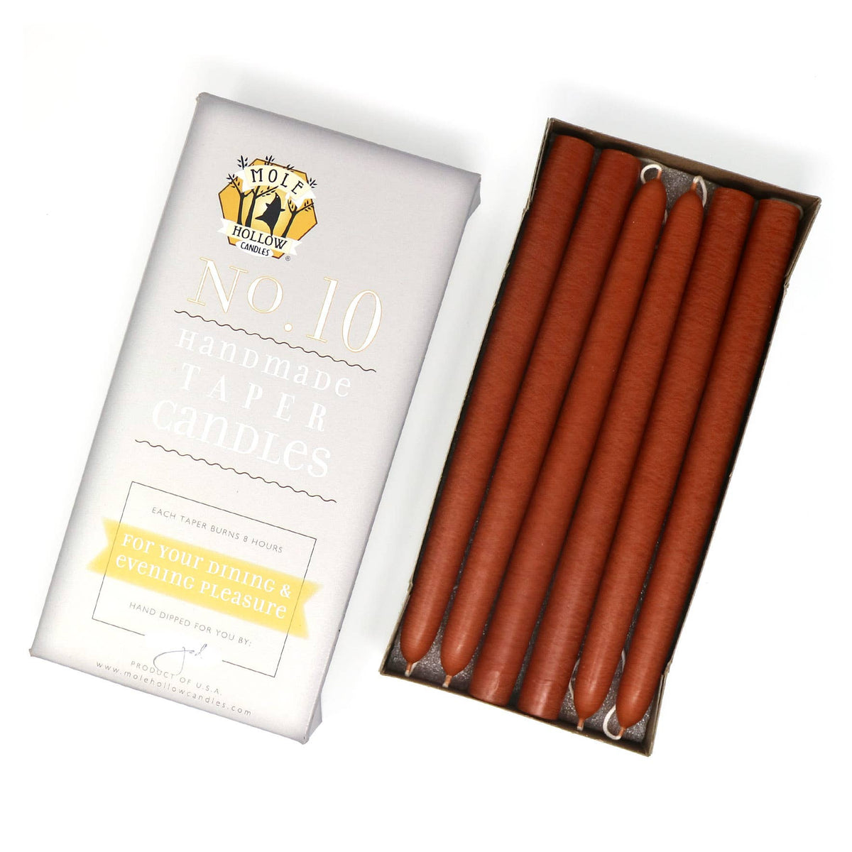 Hand Dipped Taper Candles