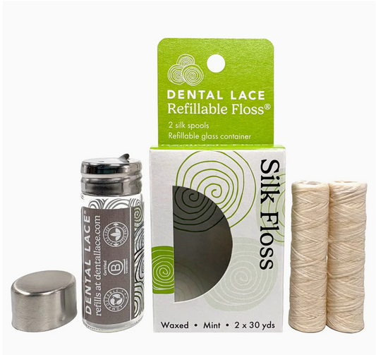 Silk Floss Container and Refills