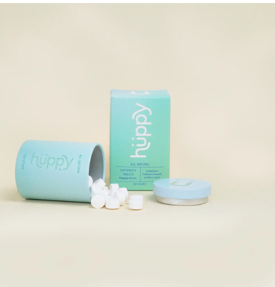 Huppy Toothpaste Tablets