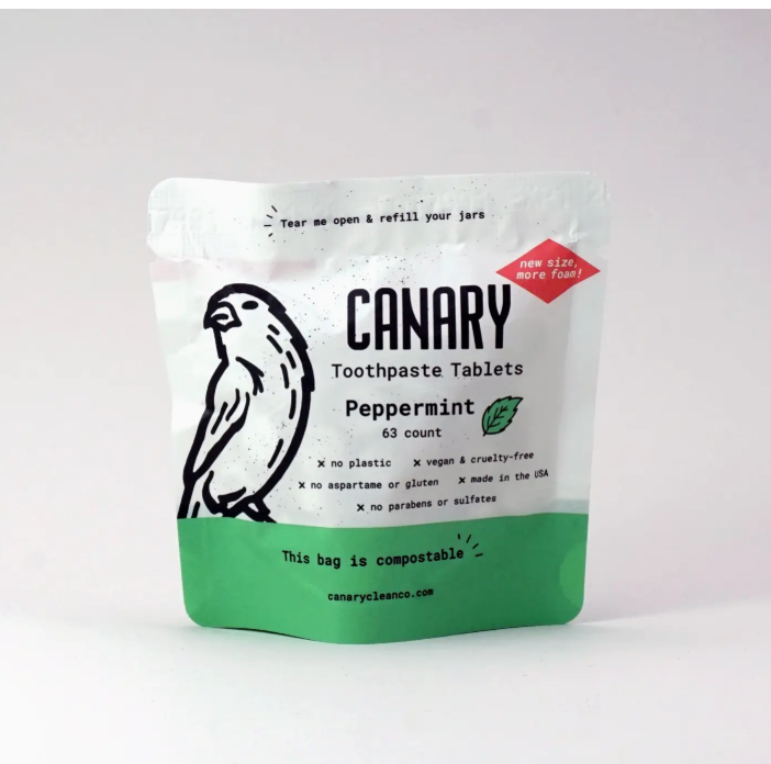 Canary Toothpaste Tablets