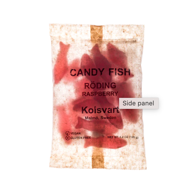 Kolsvart Candy Fish