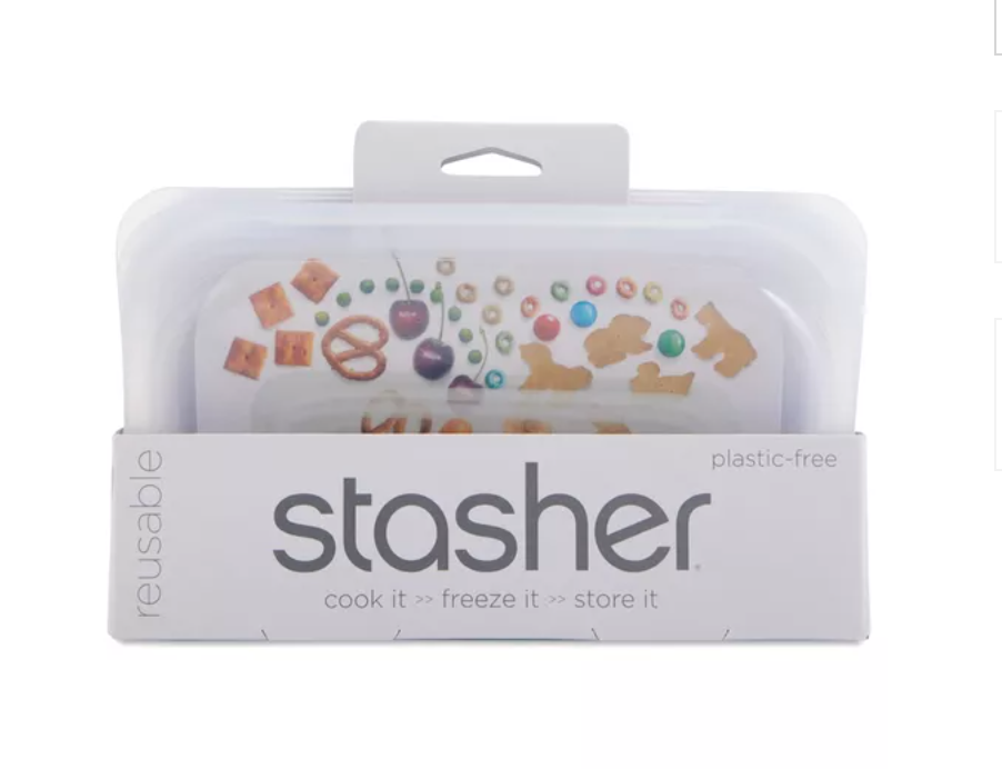 Stasher Silicone Bags, Snack Size